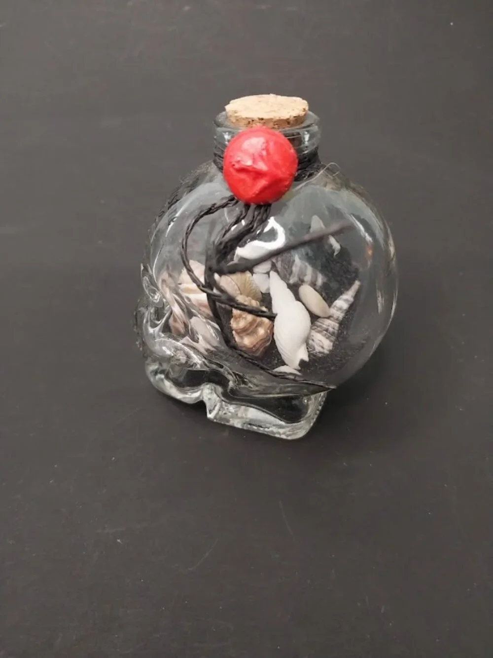 St. Augustine Souvenir Glass Skull